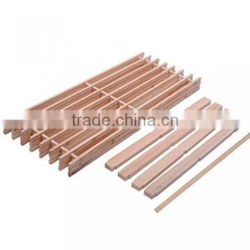 Japanese Style Paulownia Wooden Shoes Rack With Three Layers photo-2