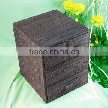 multilayer Wooden jewelry storage box