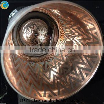 Black Mercury Glass Stemmed Candle Holders photo-5