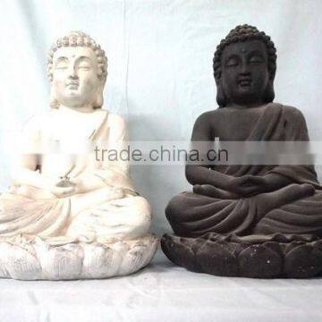 Decor Fiberglass Clay Buddha Statues for Sale photo-3