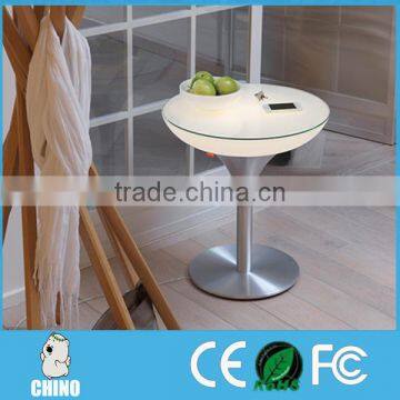 Rgb Rmotel LED Light Furniture Coffee Tables Tall Bar Stainless Steel photo-4