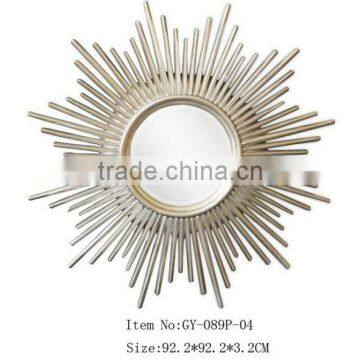 Unique Living Room Starburst Wall Mirror GY-089P-04 photo-3