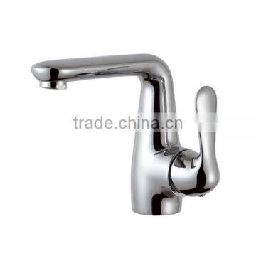 Star.aok Hotel Style Chrome Brass Water Tap for Basin