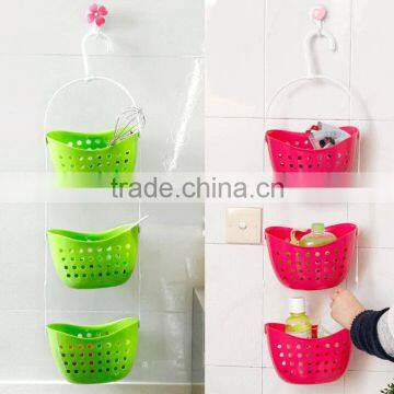 Plastic Shelf Shelf Bracket Bathroom Shelf Storage Holder photo-4