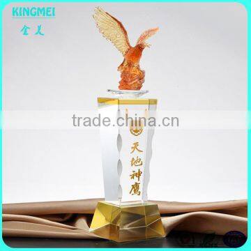Wholesale Hands Shape Crystal Trophy, Crystal Glass Award, Crystal Sports Trophy photo-6
