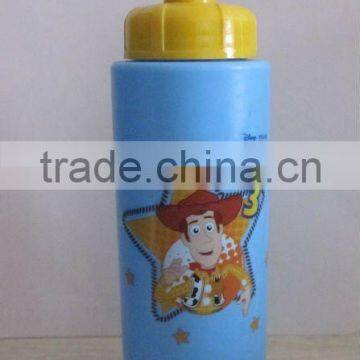 Sport Water Bottles with push pull cap for children