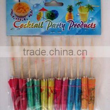 ,picks, toothpick with flower,party picks,party sticks