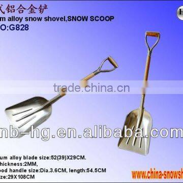 Aluminum car snow shovel