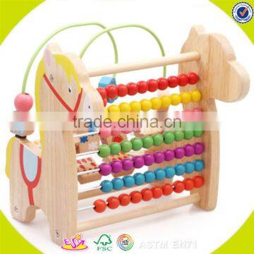 2017 Wholesale Hot-selling Wooden Colorful Beads Toys W11B086 photo-4