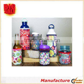 2017 The Newest Style Neoprene Bottle Sleeve Water Bottle Thermal Insulated Bottle Sleeve photo-2