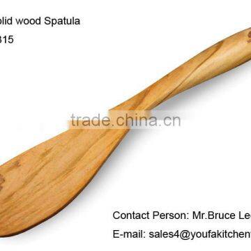 QianFeng Good Grip Wooden Spatula/Turner, Model: QF-315