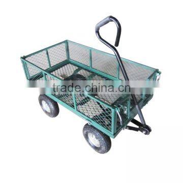 Garden Hand Tools Four Wheels Heavy Mesh Tool Cart TC1840 photo-2