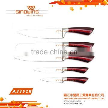 A3386 Fashionable 6pcs Stainless Steel Kitchen Knife Set photo-6