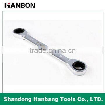 Double Head Ratchet Wrench With Mirror Surface photo-6