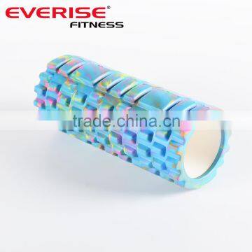 Color Mixed Deep Massage Camouflage Hollow EVA Foam Roller photo-4