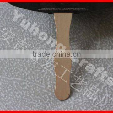 Japanese Advertising Wood Handle Hand Fan photo-4