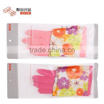 L00033 Rubber Gloves Scrubber/ House/kitchen /cleaning Room With Velvet photo-6