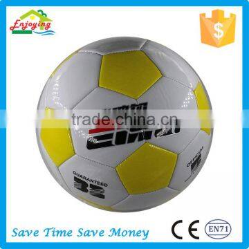 excellent quality fashion style official size training pvc soccer ball