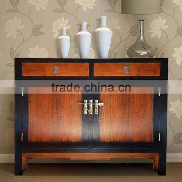 Buffet Console Oriental Japan Antique Mahogany Wood Furniture photo-1