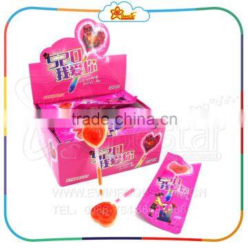 Fluorescent Heart Shape Lollipop