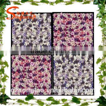 Songtao Supplier Party Decorative Artificial Flowers Wall New Design Customized Wedding Artificial Flower Wall photo-2