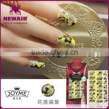 Customzied 2D type full cover self-adhensive nail art sticker