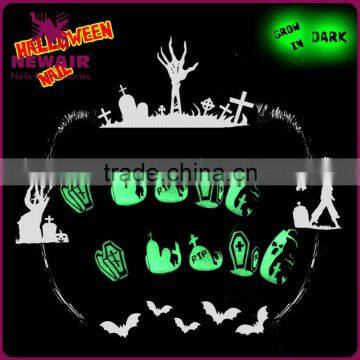 High Quality Full Cover Customized Holloween Nail Art Design photo-5