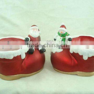 ceramic Sanda shoes flower pots and planter