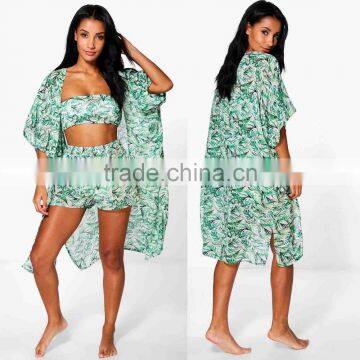 Swim Suit Women Swimsuit Three Piece Beach Co-ord Sexy Swimwear For Mature Women