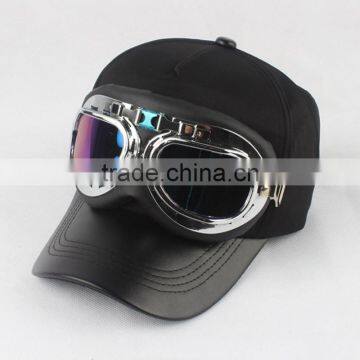 New Style Leather Brim Or Bill Glasses Cap photo-5
