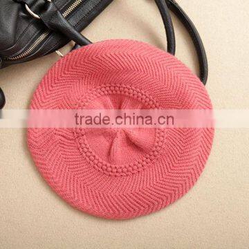 Manufacturers Knitted Ladies Fashion Cap