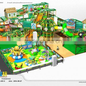 Professional Manufacturer of Village Themed Indoor Playground Equipment