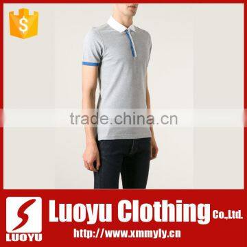 Custom microfiber polo shirt