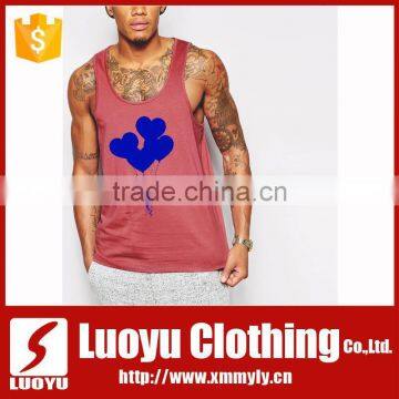 China manufacturer custom men stringer tank top bodybuilding