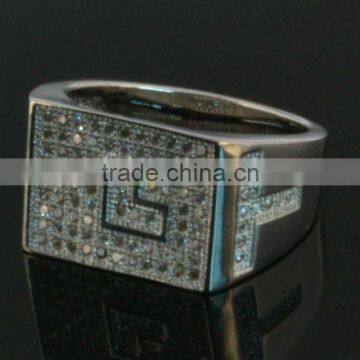 Micro pave diamond setting rings