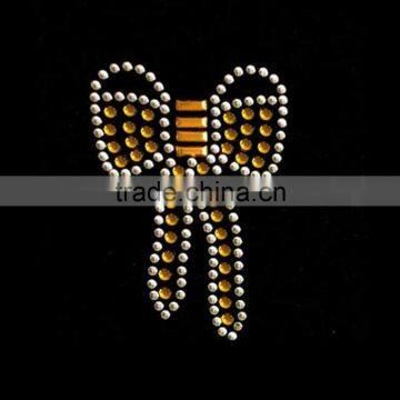Korean Hot Fix Rhinestone Transfer Motifs Rhinestone Bow Ties photo-4