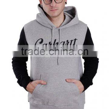 Lightweight Custom Two Color Long Sleeve Hoodies,hoodies for Men photo-3