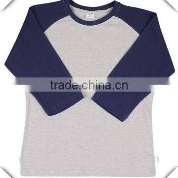 Women's Baseball T-Shirt 3/4 Raglan Sleeve Baseball Tee Soft 100% Cotton Two Tone Contrast Colors Unisex Baseball T Shirt photo-3