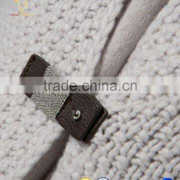 Great Long Sleeve Autumn Cashmere Dress Cardigan photo-4