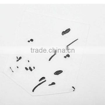 Customized White Casual Short Sleeve Emboridered t Shirt for Men photo-4