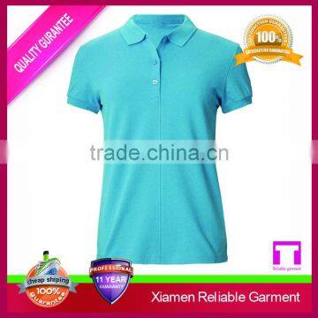 wholesale plain polo t shirts for printing, golf women polo sport t shirt China