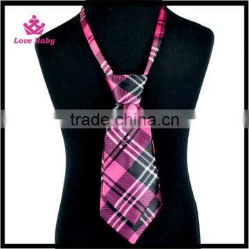 Colorful Grid Gentleman Boys Necktie Silk Fashion Toldders Boys Fashion Neck Tie photo-4