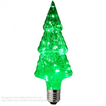 Buy Christmas tree shape fairy lights Christmas tree shape copper wire led bulb
