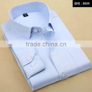 Italian style clothing cotton white business dress latest shirts for men