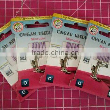 Organ Needle Domestic Sewing Machine Parts Microtex Sewing Neddles 70/10 ESpecially Good For Microfabrics Silk etc.
