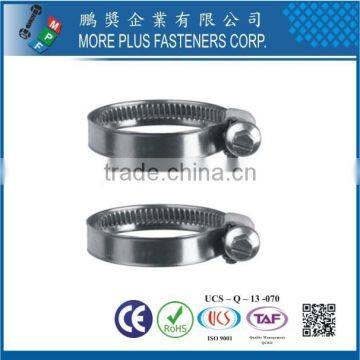 Made in Taiwan Carbon Steel Schlauchklemmen Heavy Torque European Style Hose Clamp