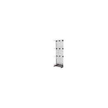 Adjustable two sided Galvanized Wire Metal floor Display Racks L 24\