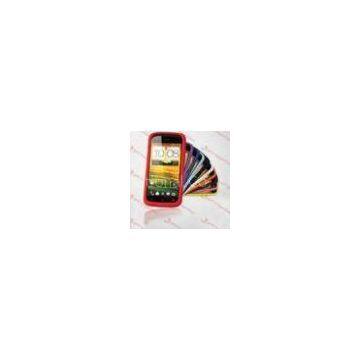 Dustproof Reusable Protective Phone Covers, Red / Blue Cellphone Cases For HTC