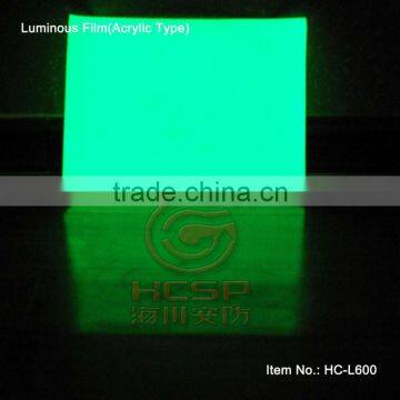 Luminescent Material Tape Film ACRYLIC Surface