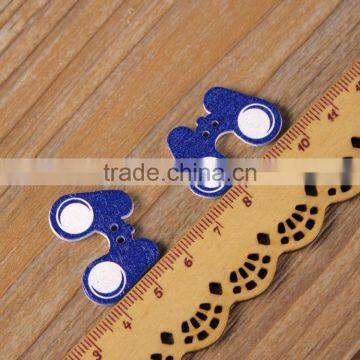 Precision Navigation Series Wood Buttons Coloured Drawing or Pattern